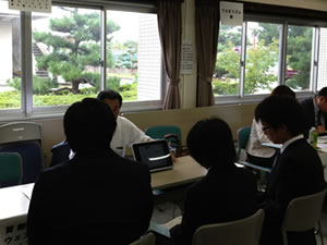 国立静岡大学 学内合同企業説明会の様子4
